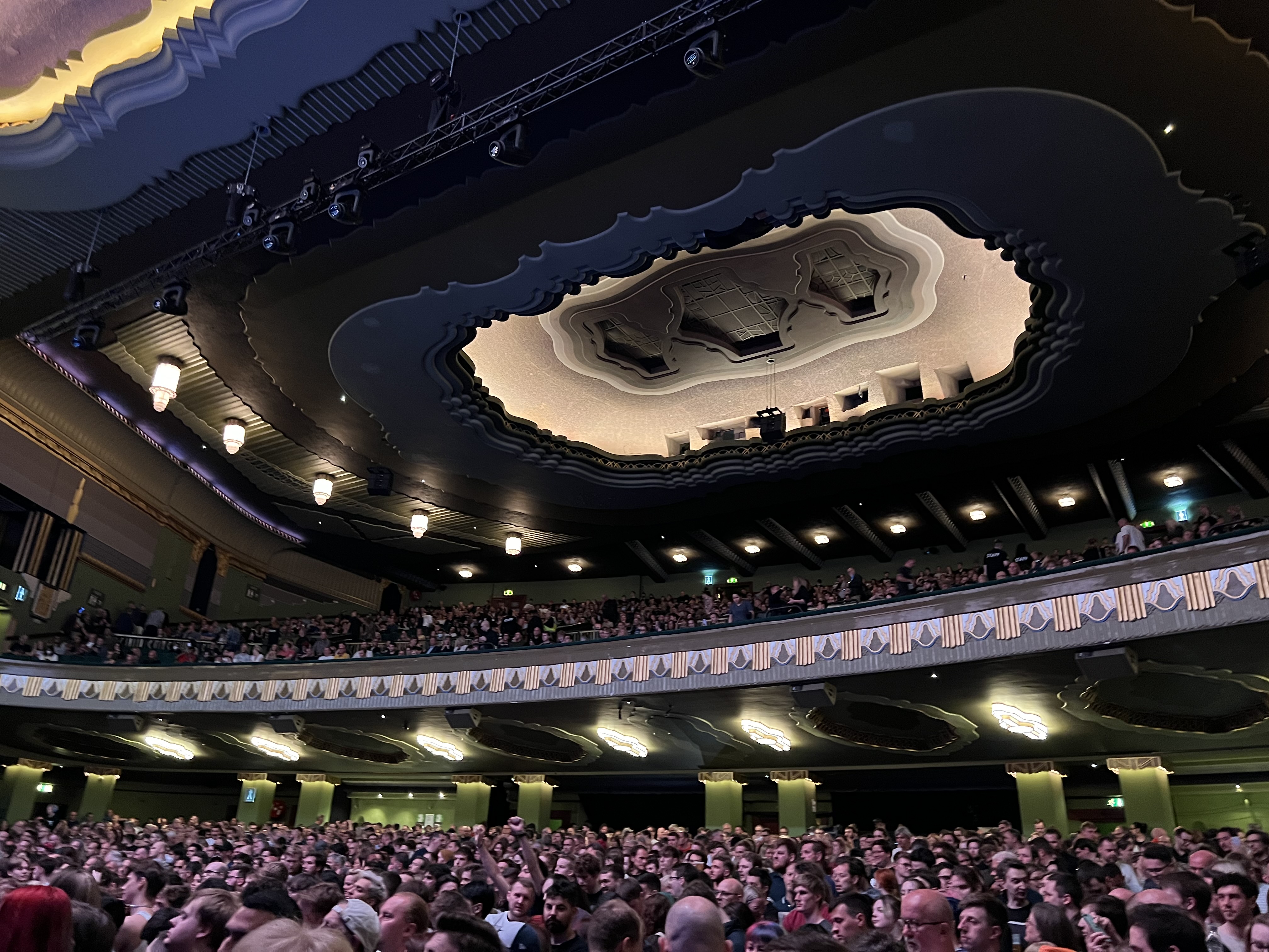 The crowd packed into the Eventim Apollo